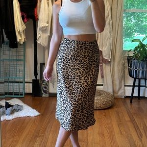 Cheetah skirt